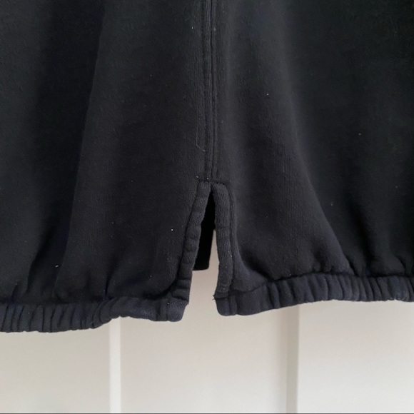 n:PHILANTHROPY Oversized Open Front Sweatshirt Cardigan black size XS - Picture 10 of 12